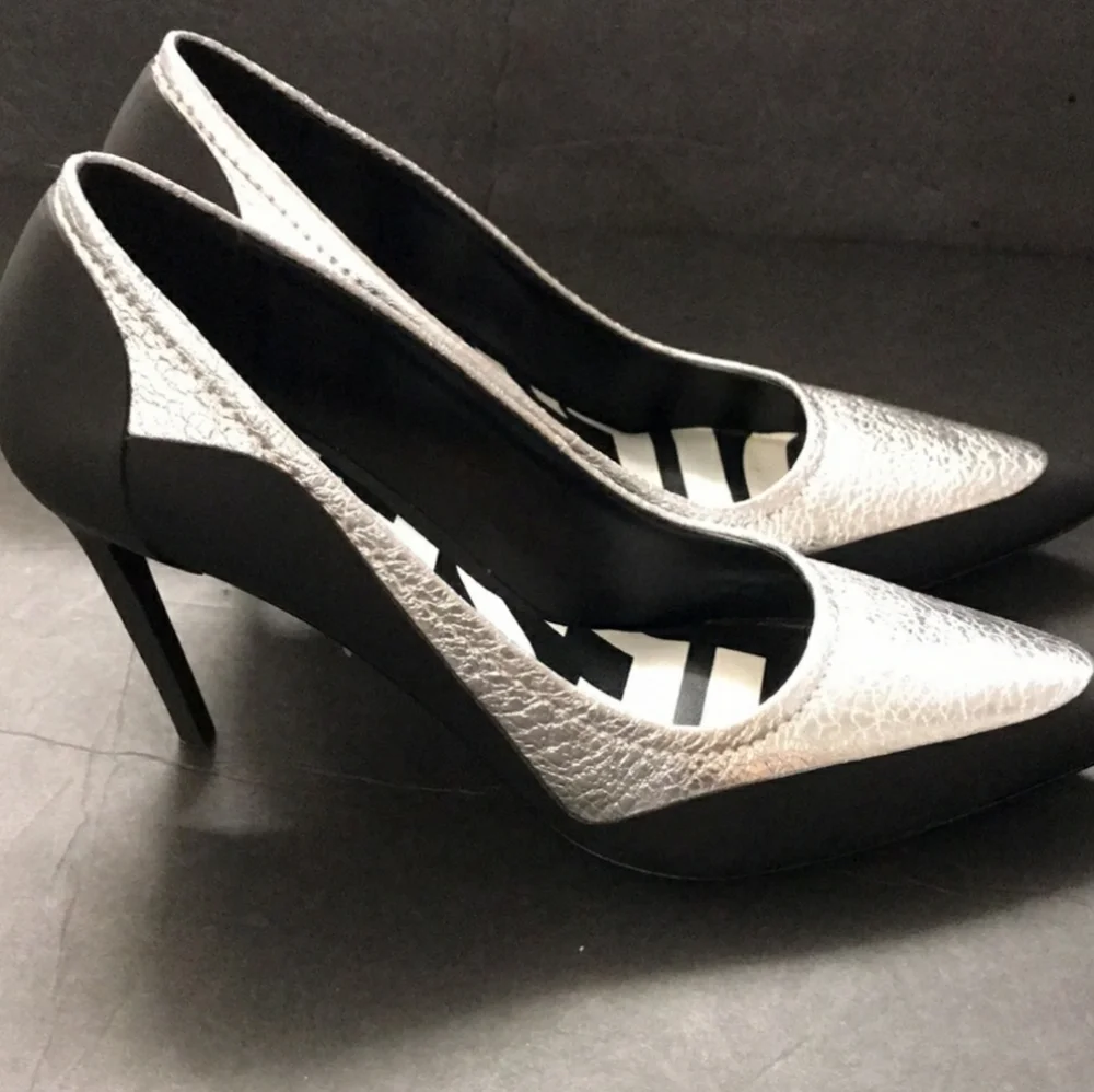 NEW DIESEL D-SLANTY HH HIGH HEEL SHOES SZ 7 *RARE* - Picture 4 of 4